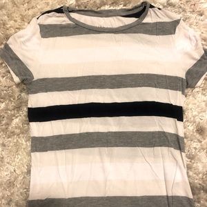 Striped soft and sexy tee